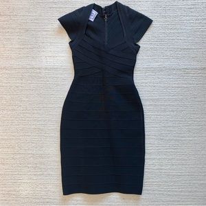 Herve Leger black Bandage dress